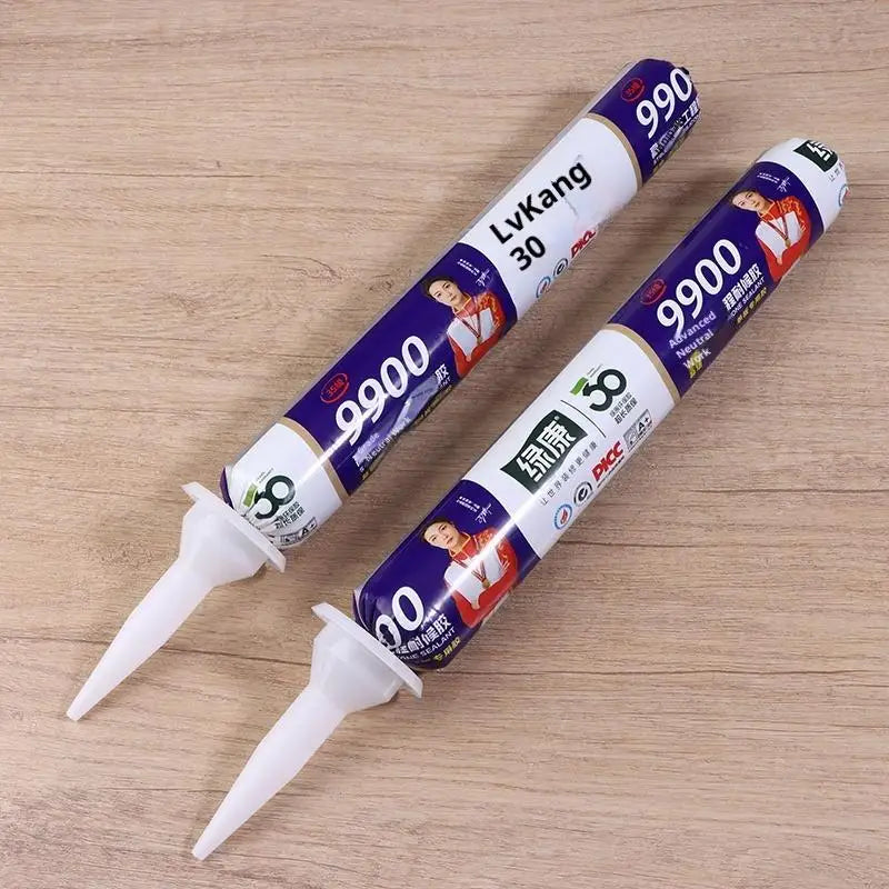 Silicone Adhesive Waterproof Sealant Door And Window Edge Sealing Glass Adhesive Weatherproof Fast-drying Transparent