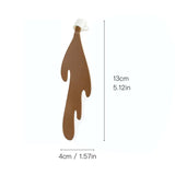 Funny Bookmark Spilled Coffee Bookmark Corner Marker Gift for Kid Students Reading Bookmarks