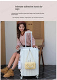 Large Capacity Suitcase 28" 32" Thickened Luggage USB Phone Stand Aluminum Frame Password Trolley Case Travel Wheeled Suitcases