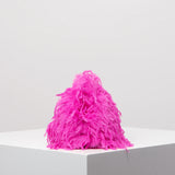 Dopamine-style clip bag, Y2K plush clutch bag, candy-colored women's purse, dinner dress clutch