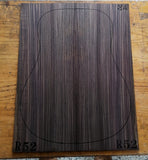 AAA Grade India Rose guitar back/side board All-Solid acoustic Guitar making material accessories Solid Woods Number selection