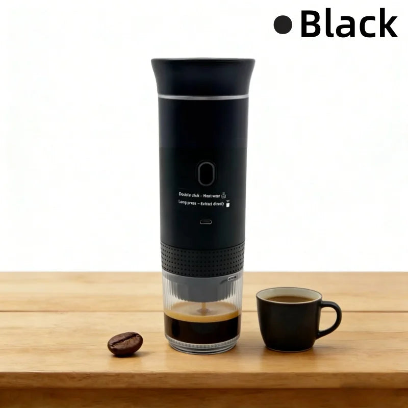 Portable Espresso Coffee Machine 3-in-1 Capsule Coffee Maker for Car & Home Coffee Maker  Hot/Cold Portable Coffee Maker
