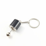 Creative gear keychains, car keychains, car manual transmission models, small gifts, food stalls, stress-relieving toys