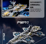 New 3385pcs Technical MOC Idea The SHIELD Helicarrier Building Blocks Bricks Model Assembling Toys for Boys Birthday Gift Set