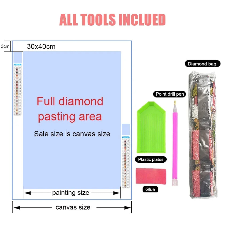 Sea Sailboat 5D Diamond Painting Kit Seaside Scenery New Arrivals Mosaic Cross Stitch DIY Home Decor Gift for Adult Beginners