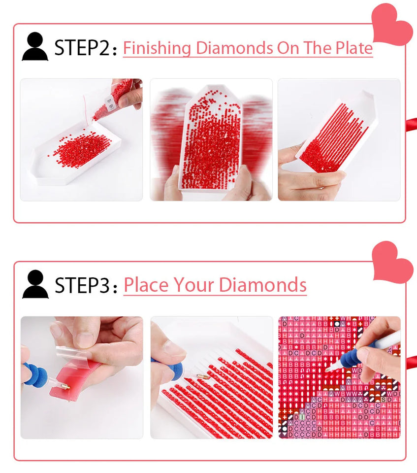 HUACAN Full Diamond Painting Tree New Arrivals 2024 Diamond Mosaic Landscape Rhinestone Pictures Craft Kit