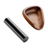 Wooden Coffee Bean Dosing Cup Spray Bottle Anti-Static Coffee Bean Spray Measuring Tray Tea Leaves Barista Set for Coffee Lovers