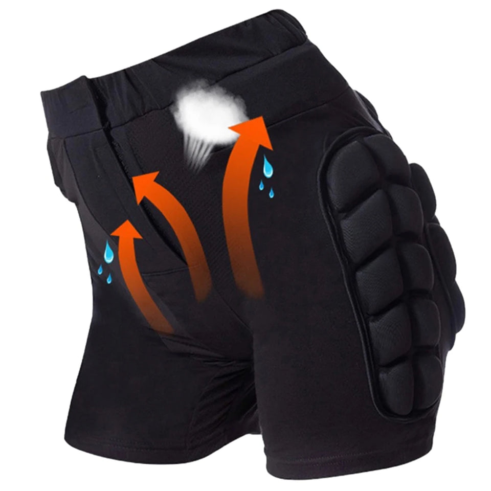 3D Snowboard Butt Pad Guard Winter Skating Protective Hip Pad Snowboarding Impact Shorts Ski Ice Skating Roller Snowboard Gear