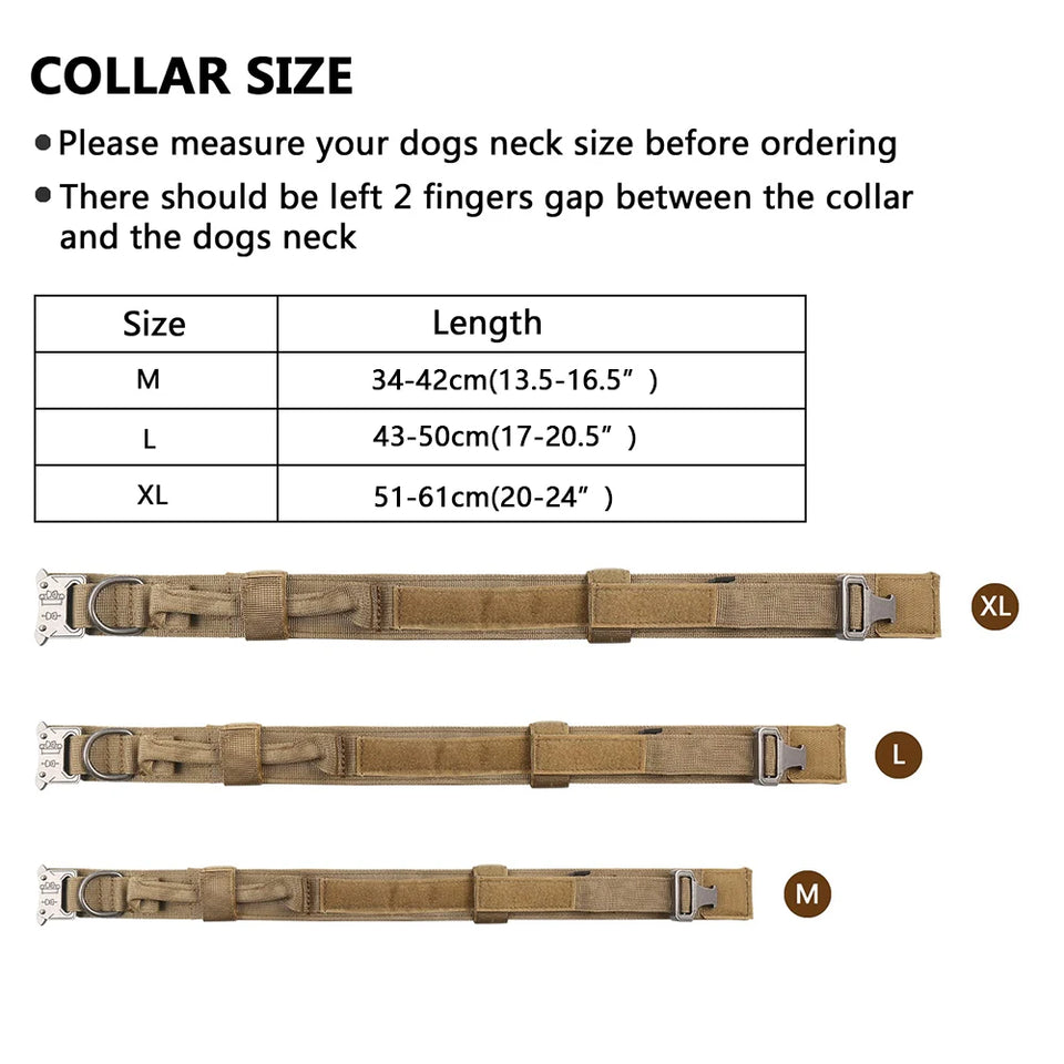 Tactical Dog Harness Collar Leash Molle Pouches For Medium Large Dogs Pet German Shepherd Training Walking Vest Dog Harnesses