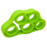 5 Finger Finger Strength Grip Band Mini Silicone Hand Exerciser Gripper Muscle Building Injury Recovery for Gym Fitness Training