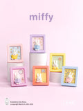 Miffy Photo Frame Phone Stand Blind Box Studying Reading Dreaming Rabbit Model Magnetic Refrigerator Sticker Decoration Gift