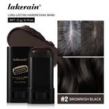 2in1 Hair Dye Stick with Comb Black Brown Coffee Long Lasting Temporary Hair Coloring Covered White Hairs Hairline Pen Washable
