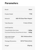 Ulanzi TT88 Overhead Selfie Stick 1.44M with MagSafe Clamp Photograph Tripod 360° Panoramic Shooting for Phone Livestream Vlog