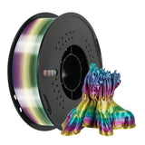KINGROON Rainbow Silk PLA Filament 1.75mm 1KG Multicolor Gradient 3D Printer Materials Color Change Smooth Silky PLA Plastic New
