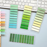 Colorful Transparent Memo Pads Self-Adhesive Sticky Notes Index 200-4000 Sheets for Office School Stationery