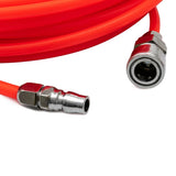 Heavy-Duty Pneumatic Straight Pipe Air Compressor Hose with Quick Connector – Ideal for Tools, Garden Gear & More