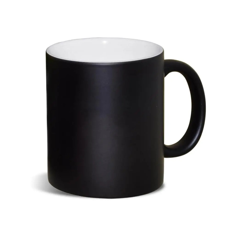 11oz Magic Mugs With Hidden Message Text - Heat Sensitive Color Changing Cup, Funny Hidden Message Coffee Mug Gifts