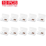 10PCS LOT High-speed Crystal USB Flash Drives 128GB Free Logo Pendrive 64GB Memory Stick 32GB 4GB Iron Box high-capacity U Disk