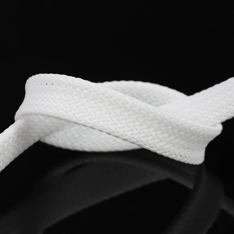 2/30M 2mm - 25mm High Density Nylon Mesh Tube Wire Insulated Sheath 12colors Cable Sleeve PET Expandable Braided Sleeving