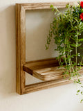 Wooden Display Shelf Floating Shelves Rustic Wood Shelves Wall Storage for Bedroom Kitchen Over Toilet Small Wall Mounted Gifts
