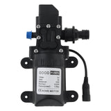 Electric Pressure Washer Pump 100W 160PSI 12V DC Water Transfer Pump Diaphragm Self Priming Sprayer Water Pump for Home / Garden