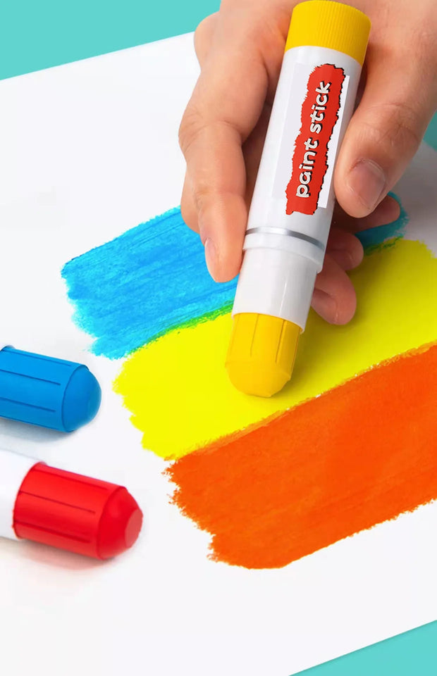 12/18/24 Colors Solid Quick-drying Gouache Stick Set for Children and Students To Draw Water-soluble Colorful Watercolor Pens
