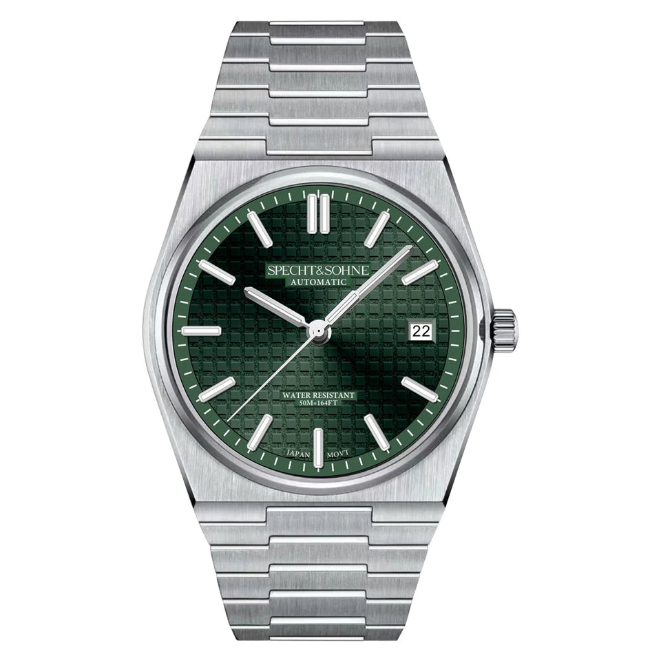 Specht&Sohne New Arrivals Men's Watch Miyota 8215 Automatic Mechanical Watches Stainless Steel 50M Waterproof Relogio Masculino