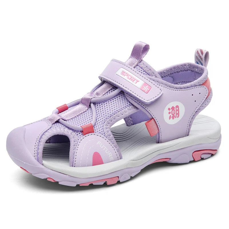 Children Breathable Sport Summer Sandals for Boys Casual Beach Shoe Comfortable Soft Sole Kids Fashion Non-slip Sandalias