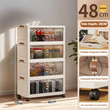 Multilayer Storage Closet Organizer for Multi-scene Use Home Organization Solution for Closets Pantry Or Garage