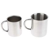 Travel Tumbler Jug Children's Milk Tea Cups Office Water Mug Double Wall 304 Stainless Steel Coffee Mug Without Lid Portable Cup