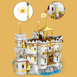 4168PCS Royal Bay Castle Building Blocks Medieval Vintage City Scape Construction Model Bricks Toys Creative Gifts for Children