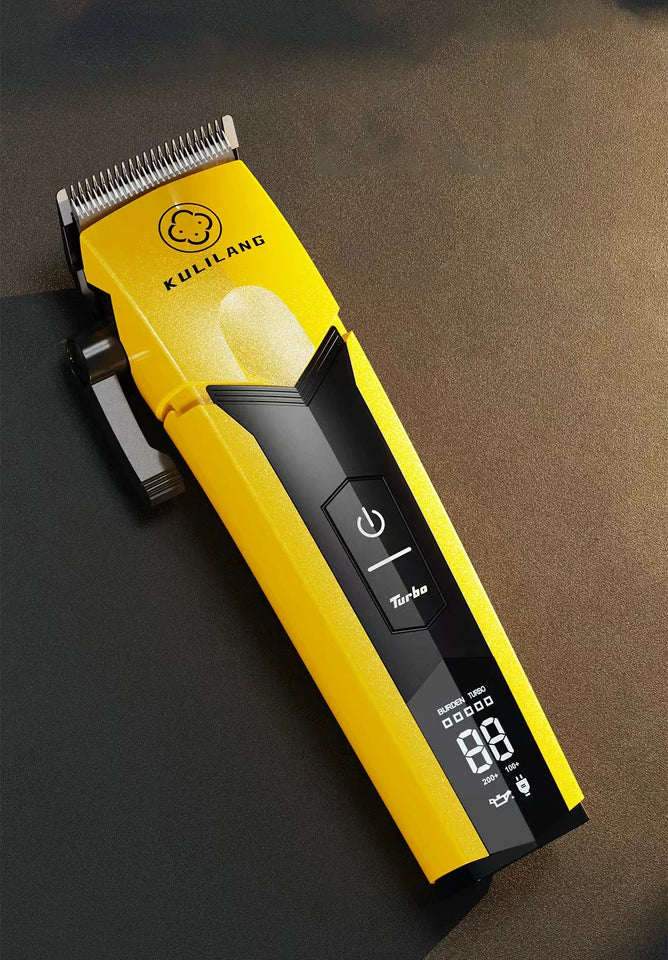 Kulilang Madeshow R77F Hair Clipper with Replacement Blade Hair Trimmer for Men Professional Rechargeable Hair Cutting Machine