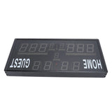 Electronic LED Scoreboard Multifunctional Countdown Match Time Display Electronic Scoreboard Remote Control for Competitions