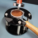 51/54/58mm Coffee Portafilter Holder,Espresso Tamper Stand, Espresso Holder Fits 51/54/58mm Portafilters(Only Sell Stand)