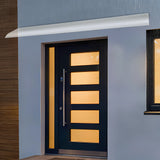 Clear Rain Shelter Cover,PET Rust-Resistant Window Wall Mounted Awning Front Door Canopy,for Entrances,Bike,Gazebos,Balcony