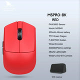 New Darmoshark M5 Pro Wireless Mouse PAW3950 8K Bluetooth Tri-Mode Connection Gaming Macro Mouse 30000DPI N52840 38g Lightweight