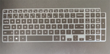 For 2020 2021 17" LG Gram 17Z90N 17Z90P & LG Gram 17 2021 17Z95N Laptop  Silicone Laptop Keyboard Cover Skin Protector