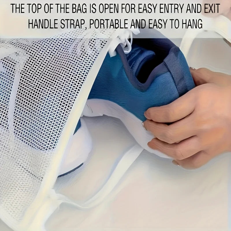 Bag Sneaker Washing Machine Bag Mesh Washing Bag,Portable Laundry Dryering Net Bags for Shoes,Dryer Door Shoe Net Bags
