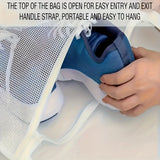Bag Sneaker Washing Machine Bag Mesh Washing Bag,Portable Laundry Dryering Net Bags for Shoes,Dryer Door Shoe Net Bags