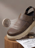 Summer Sandals Men's Outdoor Beach Anti-slip Breathable Slippers Men's Beach Comfortable Soft-soled Casual Men Shoes
