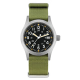 Militado ML05 Men's Watch Ronda 515 Quartz Movement Watch Dome Sapphire High Transparency AR Coating Night Light Watches Retro
