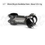 Homehin Adjustable Bicycle Handlebar Stem Ultralight 7/17 Degrees Bike Stems 31.8*45-120mm Positive Negative Vertical Handle