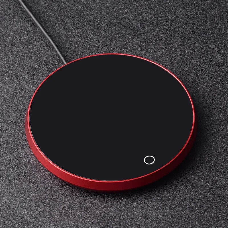 Mini Portable USB Cup Warmer Coffee Mug Heating Coaster Smart Thermostatic Hot Plate Milk Tea Coffee Water Thermostatic Heating