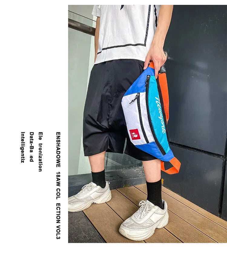 Unisex Waist Bag Fanny Pack Fashion Bags For The Belt Multifunction Chest Bag Banana Packs Hip Hop Bum Package Crossbody Pack