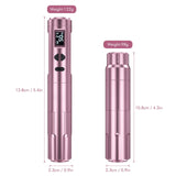 New upgrade K6003 Wireless PMU Tattoo Machine 2.8mm stroke Tattoo Pen With 2 Battery Packs For Eyebrow Permanent Makeup
