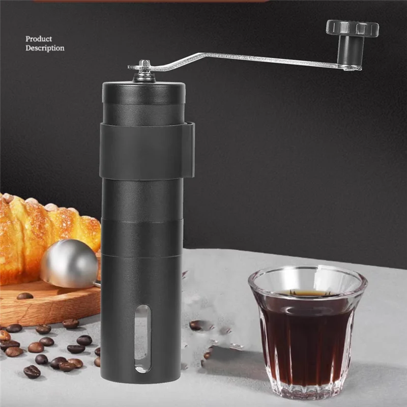 B89B-Manual Coffee Grinders Adjustable Hand Coffee Bean Grinding Machine For Outdoor Travelling Home Office Coffee Grinder