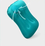 Camping Inflatable Pillow Portable Ultralight Travel Hiking Air Sleeping Pillow for Neck and Lumbar Support