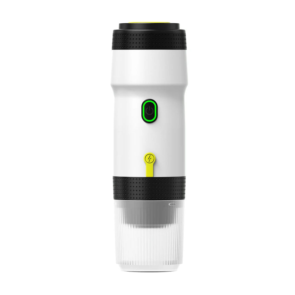 60ml portable electric wireless heating coffee machine suitable for coffee capsule/powder car travel and family camping travel
