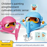 Voicebots Drawing Robot For Kids Voice Interactive Educational Drawing Machine Magic Painting Robot Gift For Boys Girls