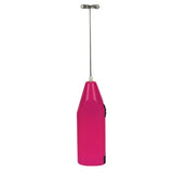 Mini Electric Coffee Blender Handheld Eggbeater Stainless Steel Milk Milker Bubble Drink Stir Bar Creative Kitchen Cooking Tools